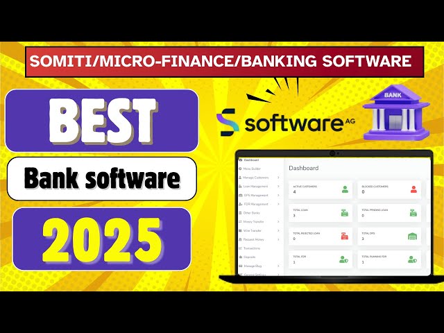 All-in-One Banking Software | Loan, DPS, FDR System with Customer & Admin Panel