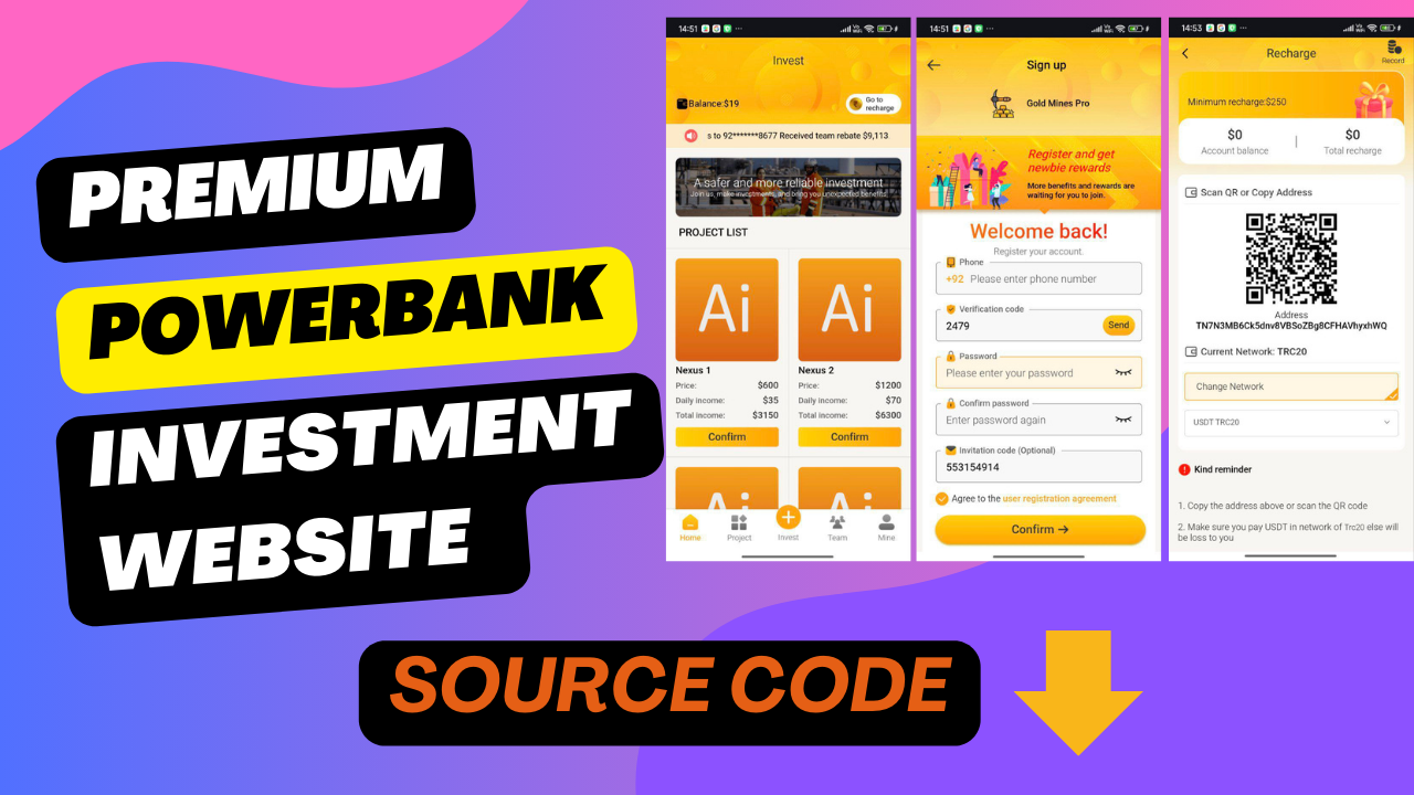 New Oil  Investment Powerbank Script