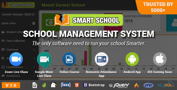 Multi School Management System - Smart School