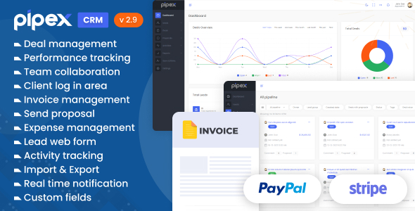 CRM Management System - Pipex CRM