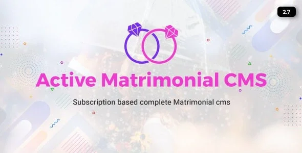 Metrimonials Website With Admin Panel - active cms