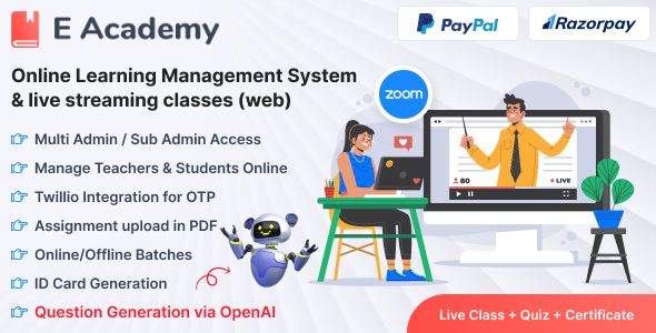 Learning Management System- eacademy