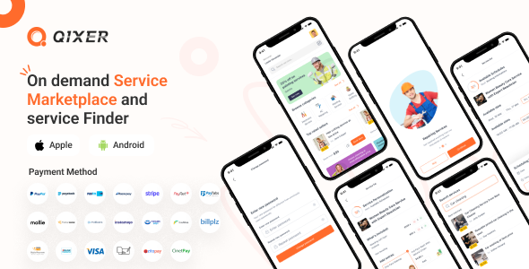 Multi service selling website Laravel - qixer