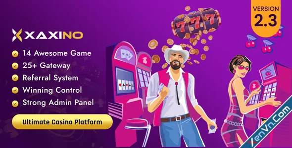 Real Casino Website Laravel Script - Xaxino