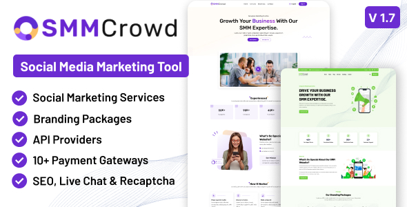 Marketplace of SMM Services - SMMCrowd