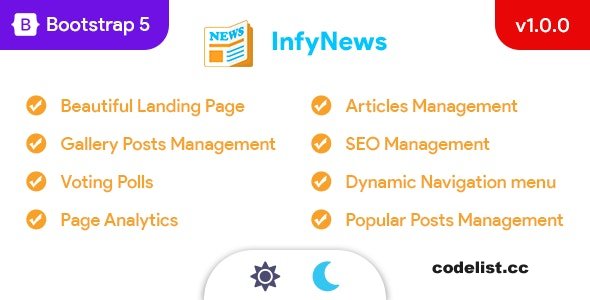 News Website In Laravel Script  - infynews