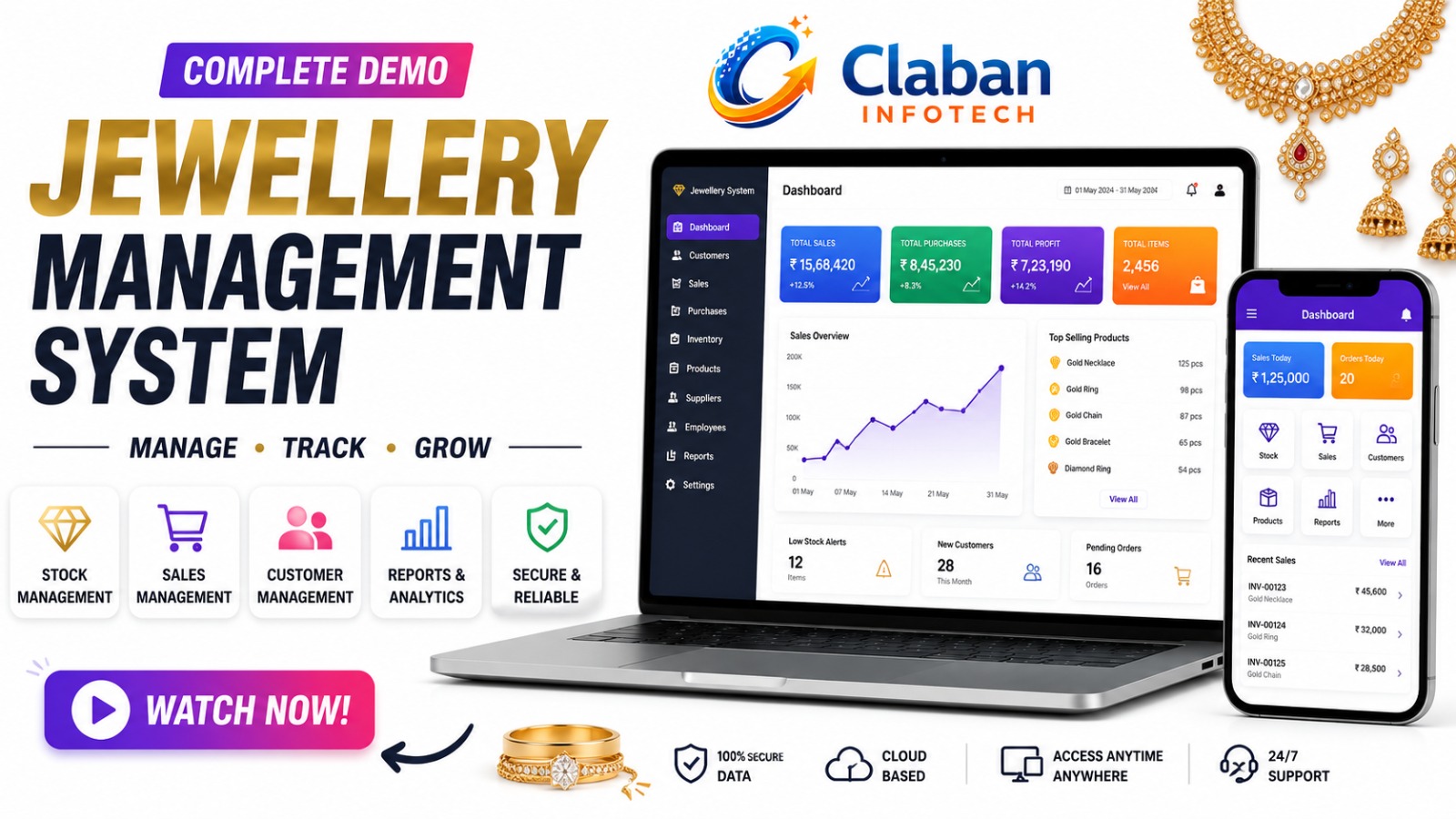Claban Jewellery Management Software