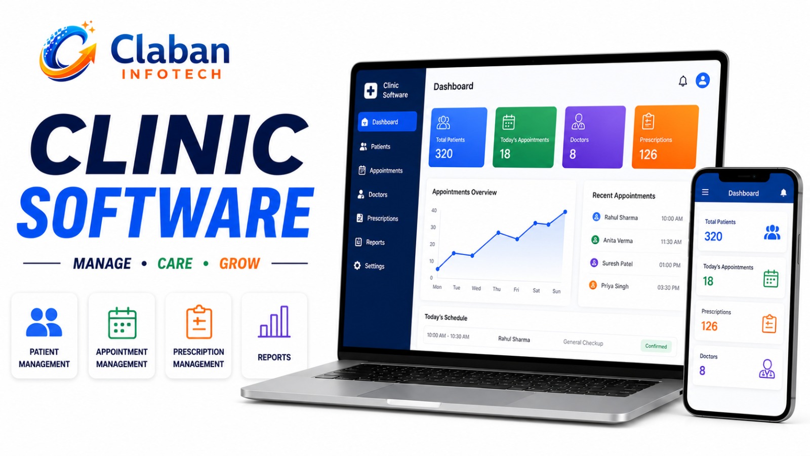 Claban Doctor Appointment Software
