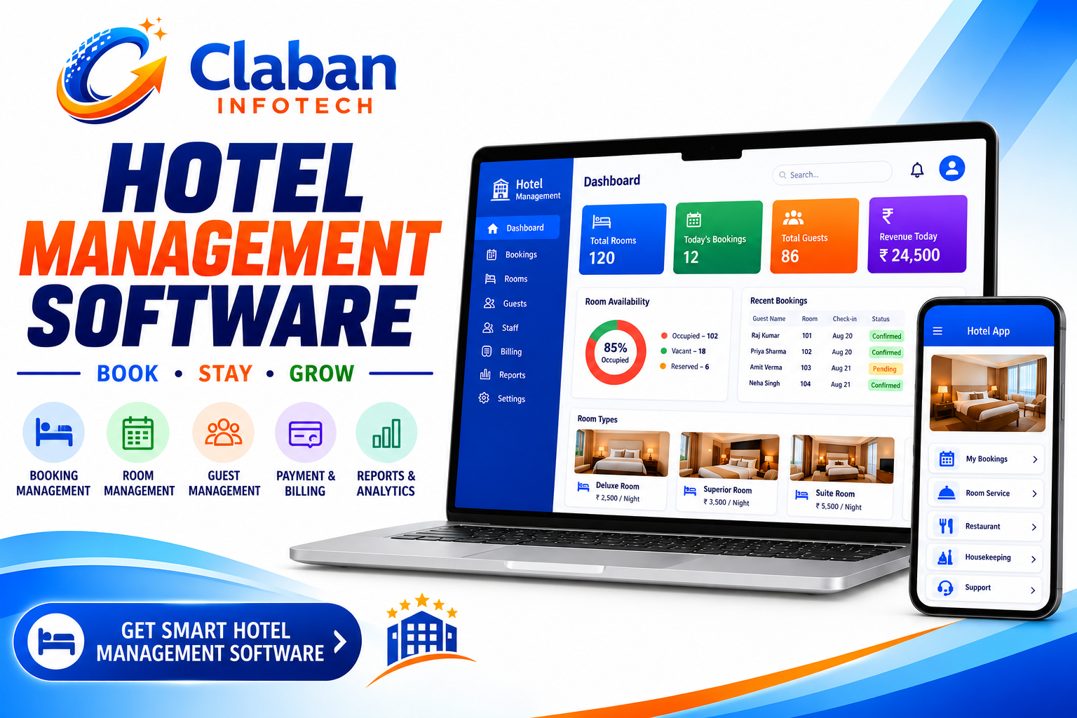 Claban Hotel Software