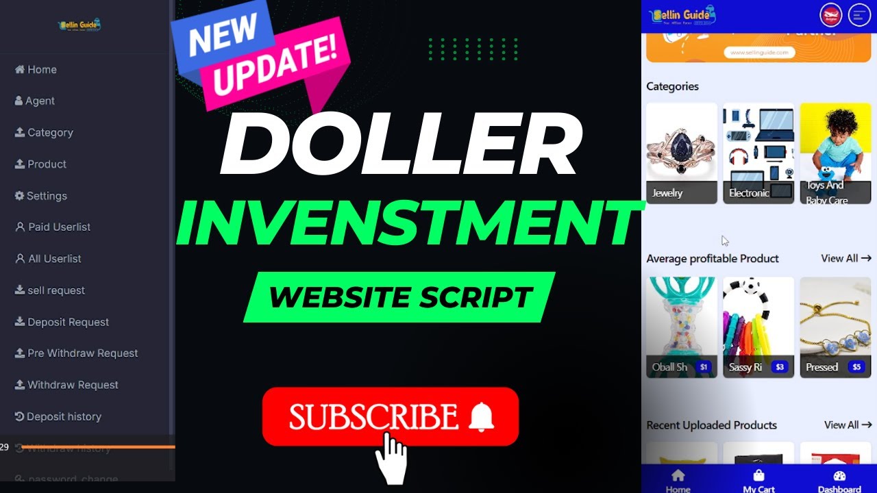 Best Doller Base Investment Custom Web Script